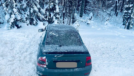 В Свечинском районе «Приора» опрокинулась