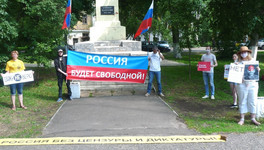 «Не хотим вечного самодержца!» На митинг против «обнуления» сроков Путина пришло 10 человек