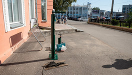 На площади Лепсе появилась очередная точка бесплатного ремонта велосипедов