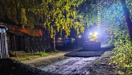 Власти Кирова отремонтировали проезд к детской поликлинике