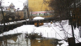 В Кирове затопило территорию музея-усадьбы Хохрякова