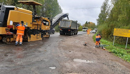 В Кирово-Чепецком районе начался ремонт дороги до Пасегово