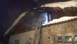 В Мурашах из-за неисправной печи загорелась крыша административного здания
