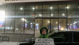 В Кирове активисты устроили пикет у здания правительства из-за проектирования парка у Дворца пионеров