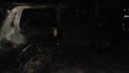 В Кирове во время пожара в гараже два человека получили травмы