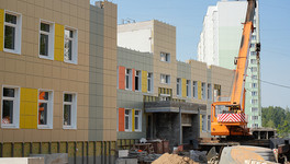 Новый детский сад в микрорайоне Озерки готов на 52%
