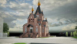 В Кирове на месте строительства храма на набережной забили 220 свай