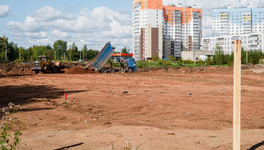 В Озерках начали строить спортивный комплекс