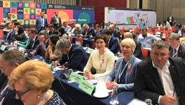 Елена Ковалёва приняла участие в съезде мэров со всего мира