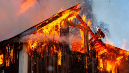 В Даровском районе семь человек остались без жилья из-за пожара