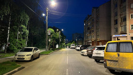 В Кирове на участке улицы Володарского установили фонари