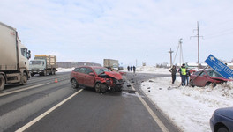 В Тужинском районе в ДТП погиб 30-летний водитель иномарки