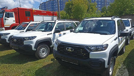 В Киров прибыли 6 новых «Нив» для инспекторов МЧС