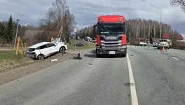 В Слободском районе столкнулись четыре машины, есть раненый