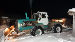 В Советском районе снегоуборочный трактор насмерть сбил женщину