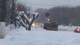 В Кирове на ходу загорелся троллейбус