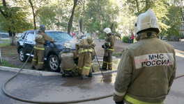 За сутки в Кировской области сгорели три автомобиля во время стоянки