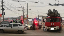 В Кирове в ДТП с пожарным автомобилем пострадали два человека