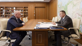 Александр Соколов и Ирек Файзуллин обсудили проект набережной Вятки