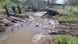 В Юрьянском районе к началу Великорецкого крестного хода восстановят переправы