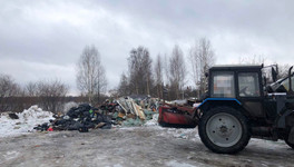 Жители Вересников жалуются на нелегальную мусороперегрузочную станцию