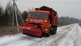 В Кировской области за сутки обработали реагентами 740 км дорог