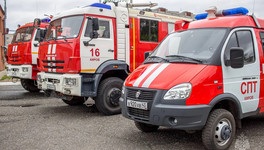 В Слободском загорелось здание на Советской