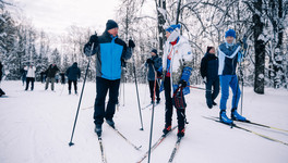 Беговые лыжи для всех: фотолента с открытого мастер-класса для взрослых и детей