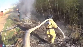 Кировские спасатели завели Instagram-аккаунт, где выкладывают видео с пожаров от первого лица