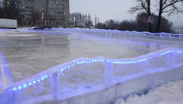 С приходом морозов в Кирове начали заливать городские катки