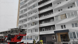 В кировской многоэтажке провели пожарно-тактические учения