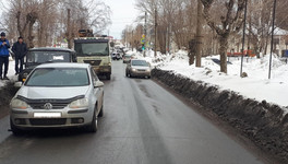 В Кирове произошло тройное ДТП