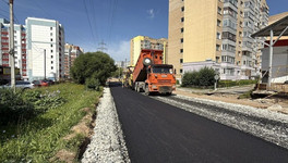 На улице Стахановской в Кирове выполнено 25% работ