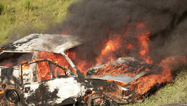 В Кировской области за сутки загорелись три автомобиля