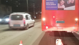 В Кирове автобус маршрута №53 сбил пешехода на улице Красина