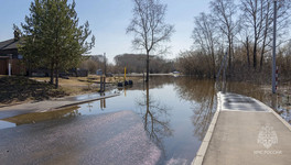 Уровень воды в Вятке продолжает расти, на малых реках идёт спад