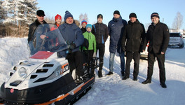 Спортшколе Оричевского района подарили снегоход для подготовки трасс