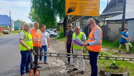 В Слободском состоялась приёмка дорог на Красноармейской и Первомайской