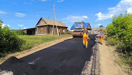 В селе Порез Унинского округа заканчивают ремонт дороги