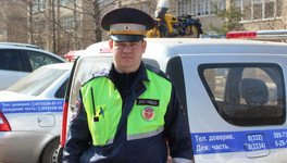 Кировский автоинспектор спас людей из пожара и задержал возможного поджигателя
