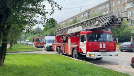 В Кирове потушили пожар в квартире на Некрасова