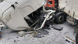 В Верхошижемском районе столкнулись два грузовика и снегоуборочный КамАЗ. Есть пострадавшие