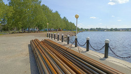 В Омутнинске вдоль пруда сделают пешеходную зону и велодорожку