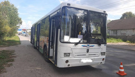 В Кирове водитель пассажирского автобуса сбил велосипедиста