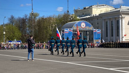 В Кирове начался торжественный митинг в честь Дня Победы. Фото