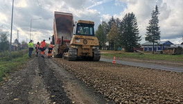 В Слободском районе начали ремонтировать дорогу протяжённостью 14 км