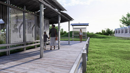 В Слободском займутся набережной: сделают километр променада с качелями и ротондой