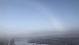 Кировчанка сфотографировала туманную радугу в черте города