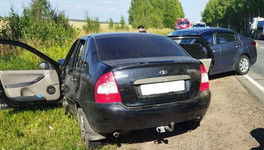 В Советском районе в аварии пострадали двое детей