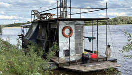 Житель Кировской области оштрафован за самодельный плот с мотором